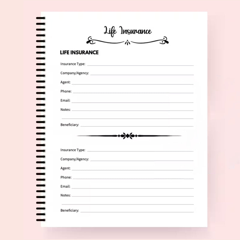 Fuck jeg er død, End Of Life Planner