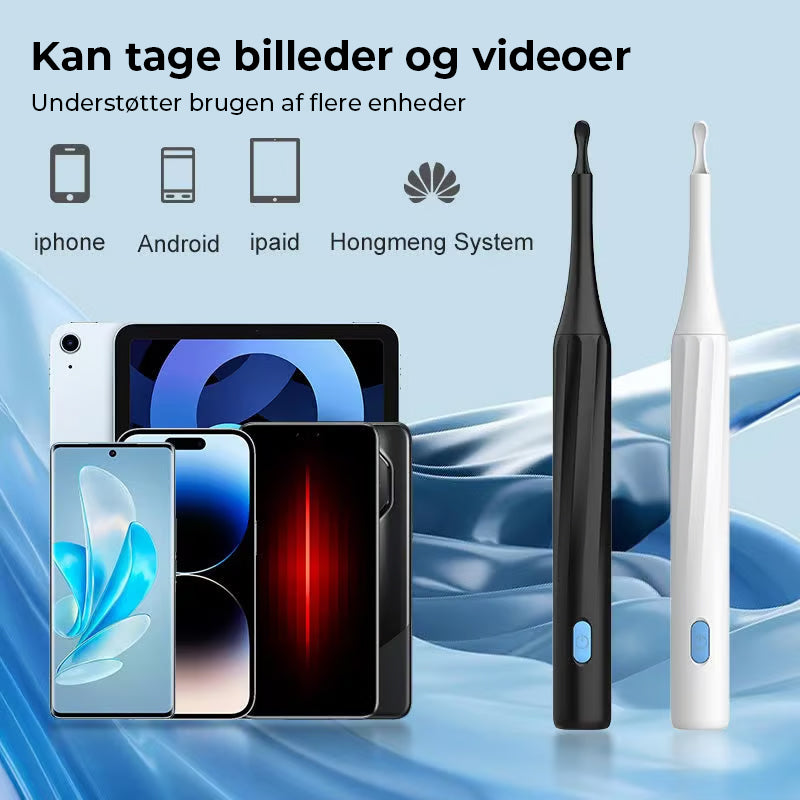 HD kamera til fjernelse af ørevoks
