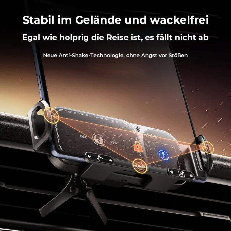 Kabellose Ladestation mit rotierbarer Halterung fürs Auto