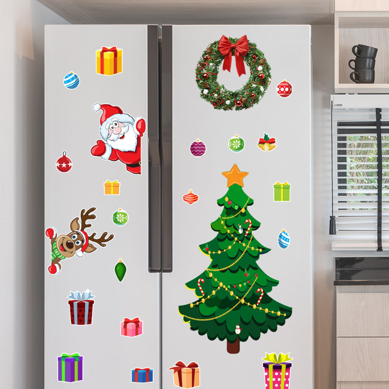 Magnetiske klistermærker med juletema