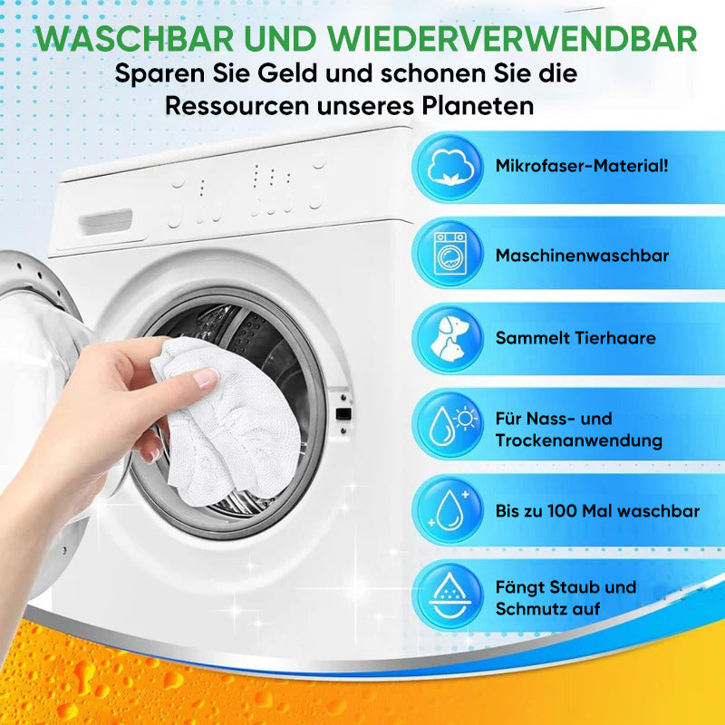 Universelle Mikrofasertücher für Dampfreiniger