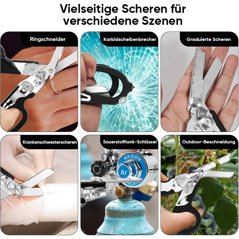 6-in-1-Multifunktionsschere für Traumata
