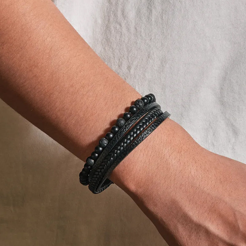 Herren-Lederarmband