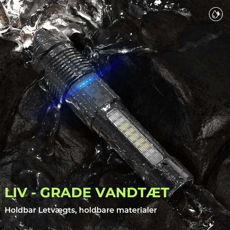 Lang rækkevidde hvid laser Ultra-lys lommelygte
