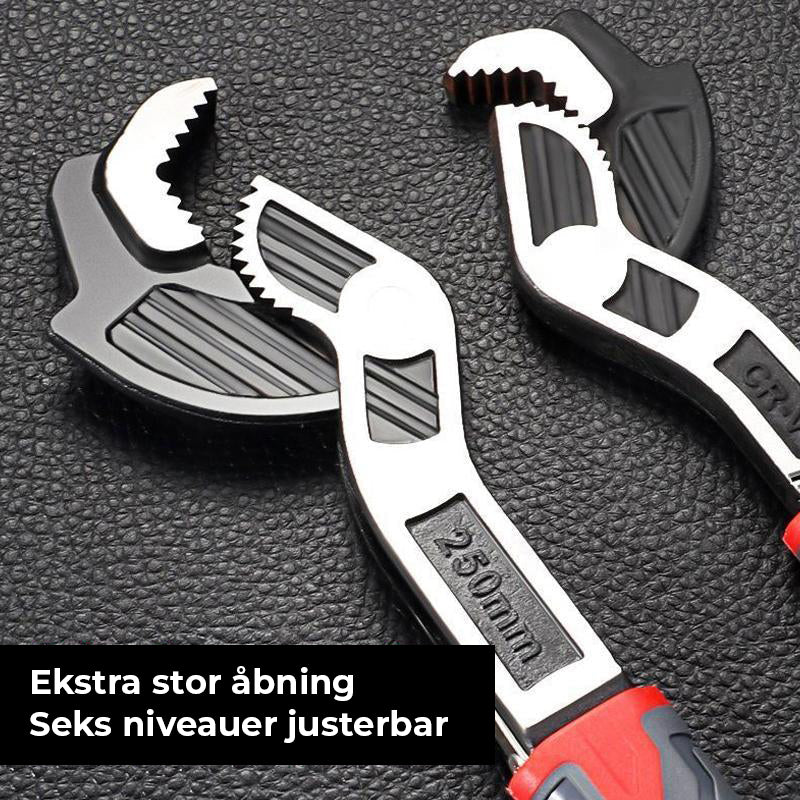 Multifunktionel selvlåsende justerbar skruenøgle