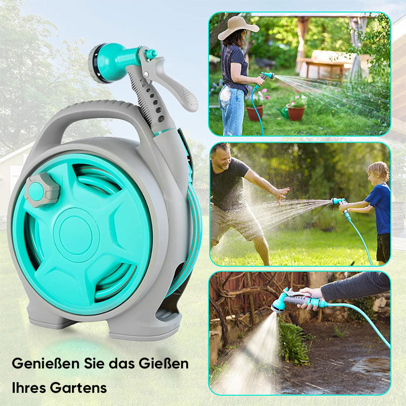 Versenkbarer Gartenschlauchaufroller