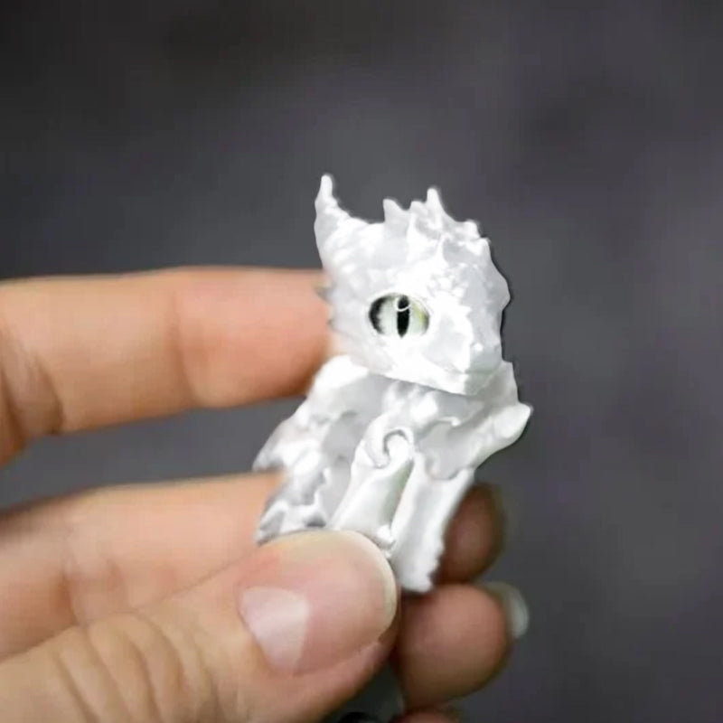 3D-gedruckter kleiner süßer Drache