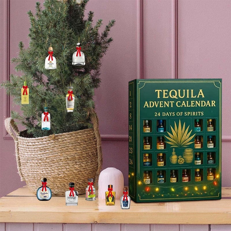 Tequila-Adventskalender-Geschenkbox