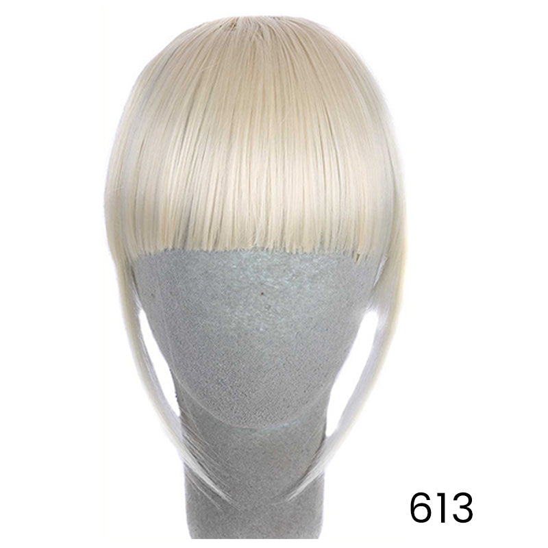 Sømløs 3D Clip-In Bangs hårforlængelse