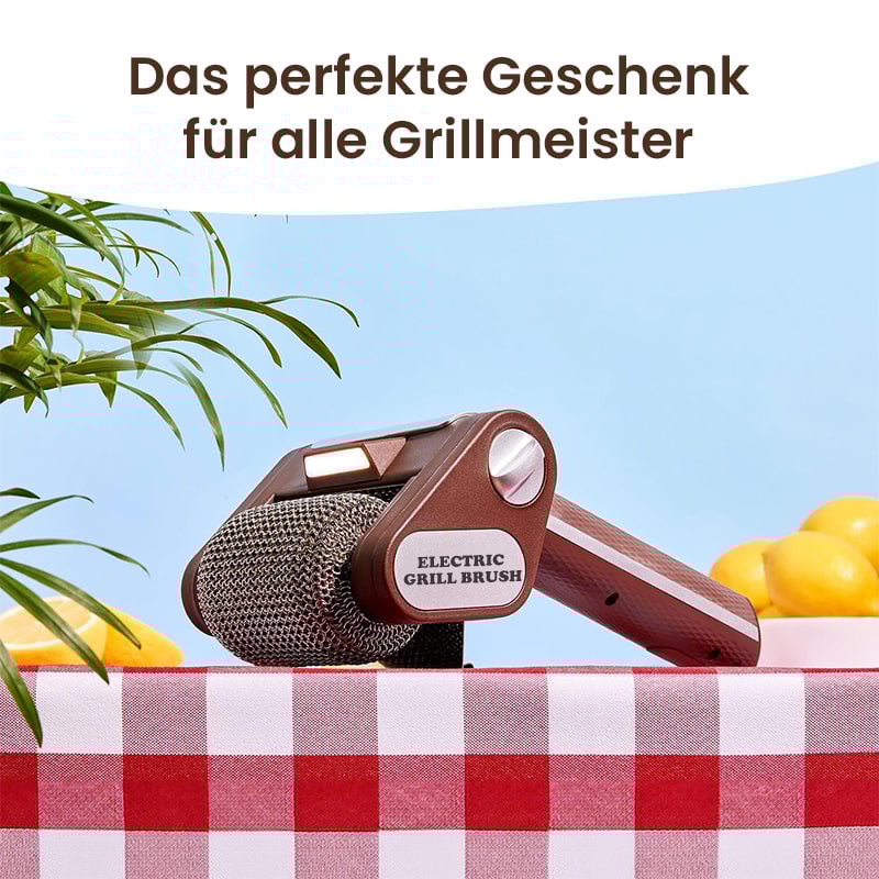 Elektrischer Grillreiniger ohne Borsten