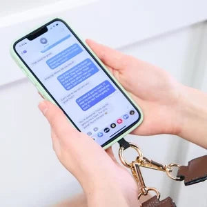 Telefonrem med lynlåslomme