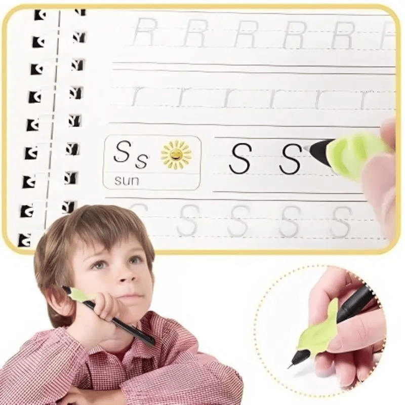 Magisches Übungsbuch mit Rillen