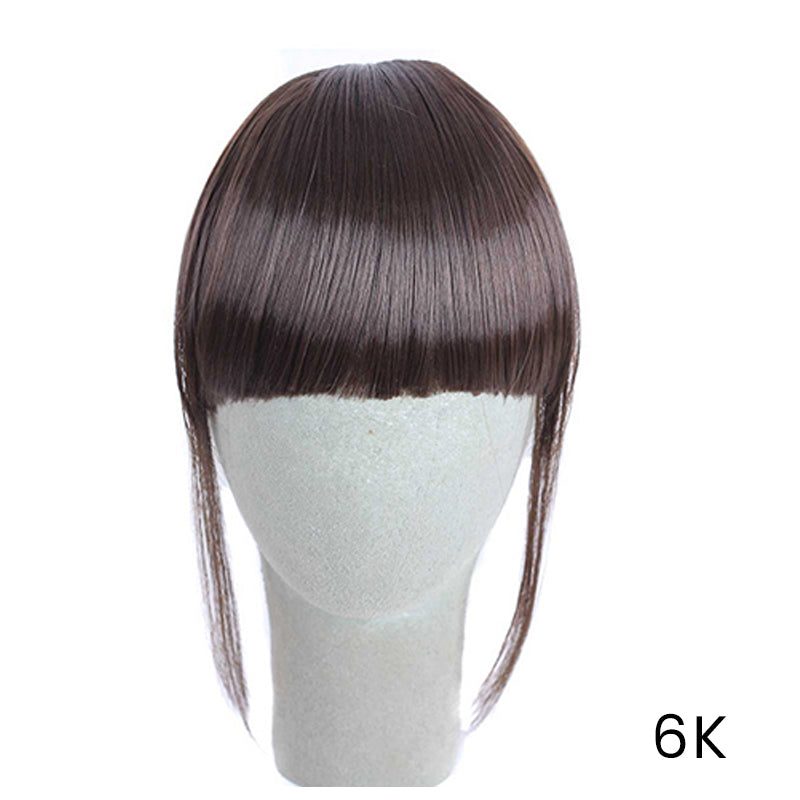 Sømløs 3D Clip-In Bangs hårforlængelse