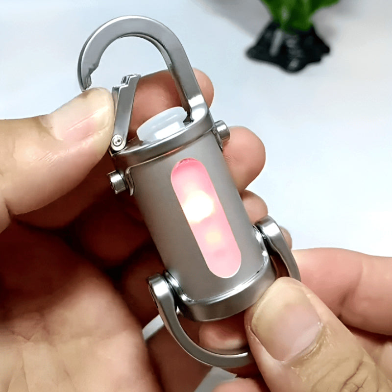 Mini-Schlüsselanhänger-LED-Taschenlampe