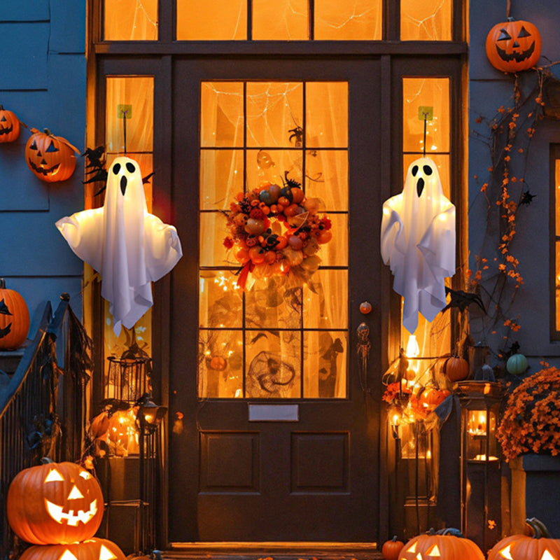 Leuchtender Halloween-Geister-Kronleuchter
