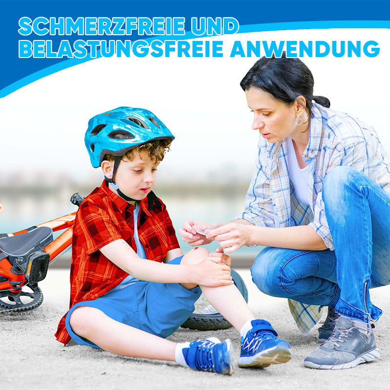 Wundverschlussstreifen ohne Nähen
