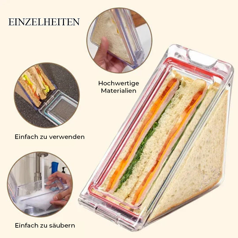 Dreieckiger Sandwich-Behälter