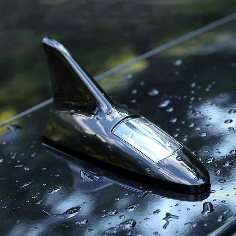 Shark Fin Solar Advarselslys til bil