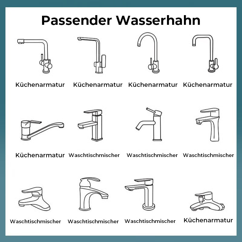 Drehbare Wasserhahn-Luftsprudler-Verlängerung