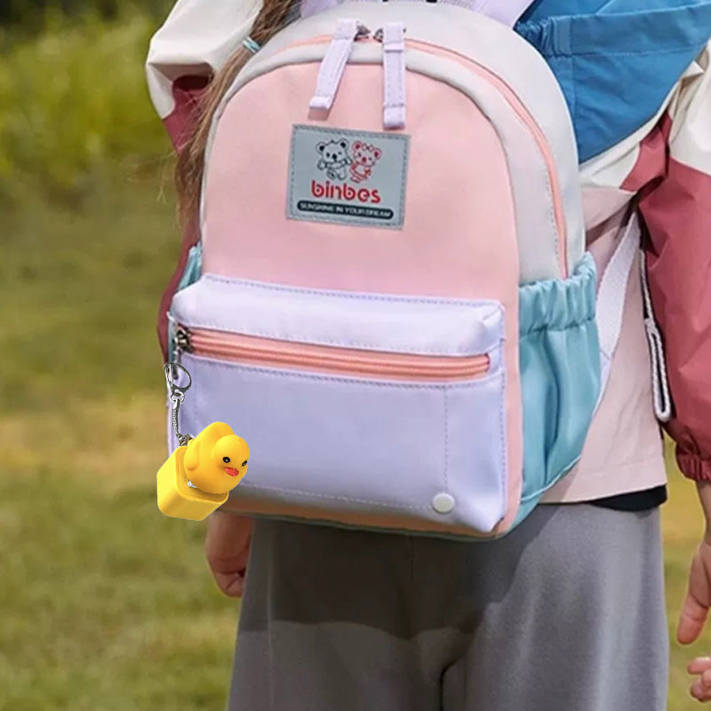 Schlüsselanhänger mit Licht und Ton in Form einer Ente (wiederaufladbar)