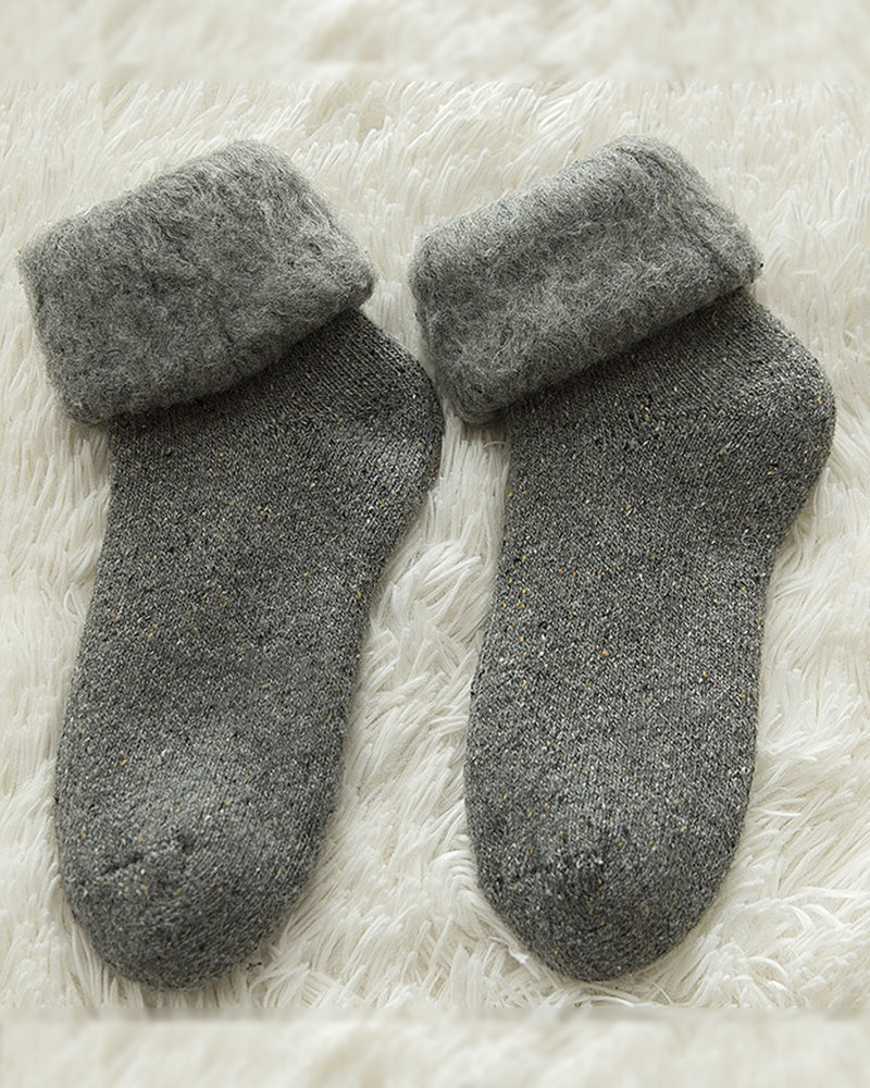Warme und kuschelige Winterschlafsocken für Frauen