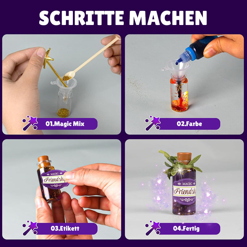 Hexen-Zaubertrank-Flaschenset