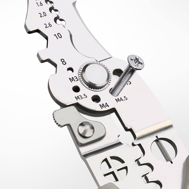 Multifunktionale Abisolierzange Crimper Kabelschneider Zange