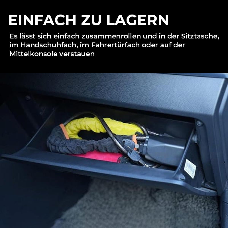 Lenkradschloss, universelle Diebstahlsicherung fürs Auto mit 2 Schlüsseln