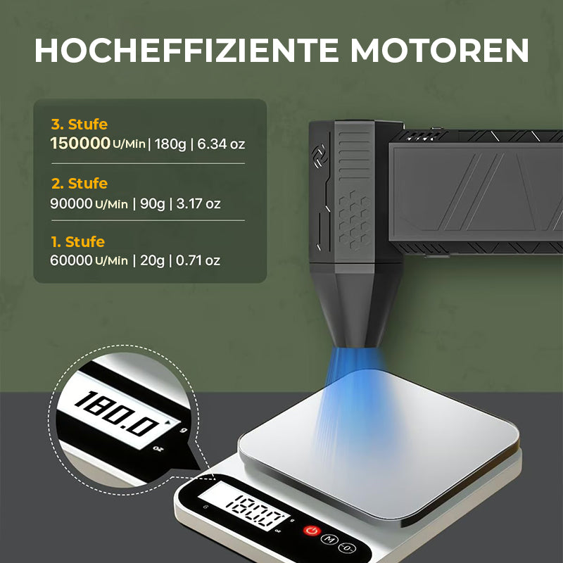 Hochgeschwindigkeits-DIY-Turbo-Luftgebläse