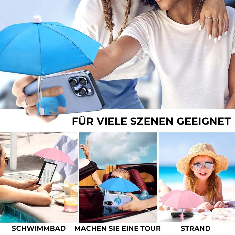 Handy-Regenschirm-Saugnapf-Ständer für Sonne