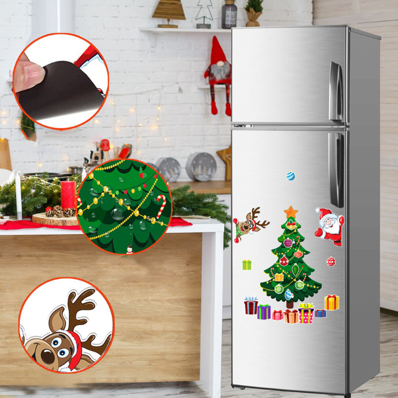 Magnetiske klistermærker med juletema