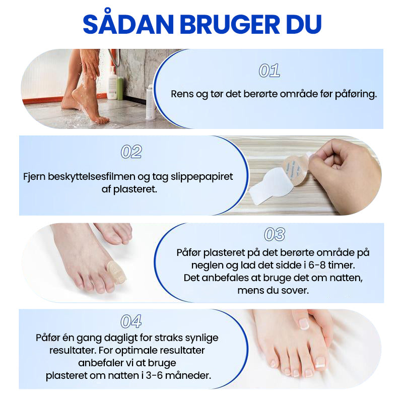Svampeplastre til negle
