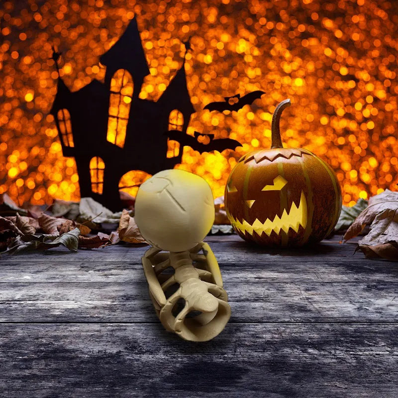 Halloween Skelett-Ente Dekoration