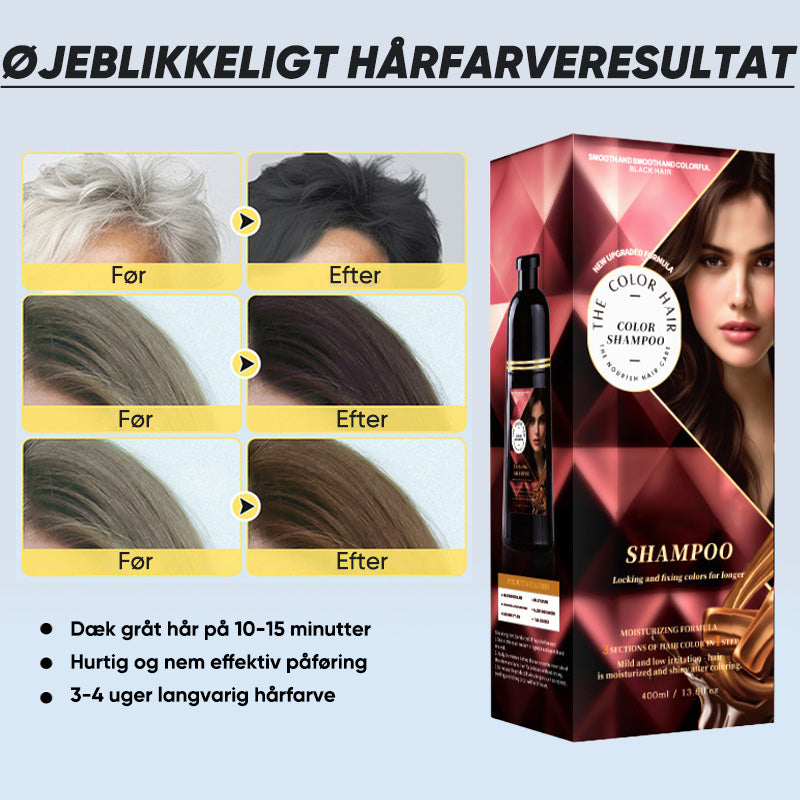 Hårfarve shampoo
