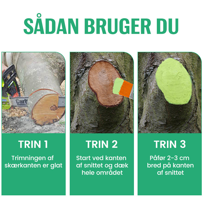 Stort træ sårhelende middel