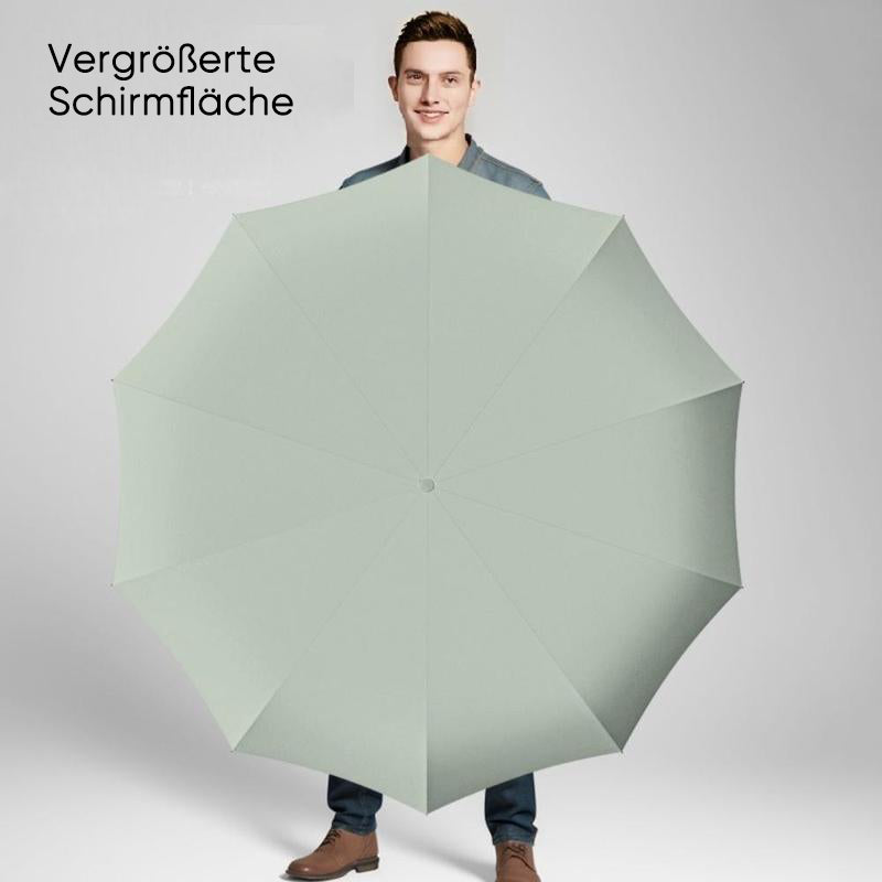 Kreativer winddichter, verstärkter Regenschirm mit Ringschnalle