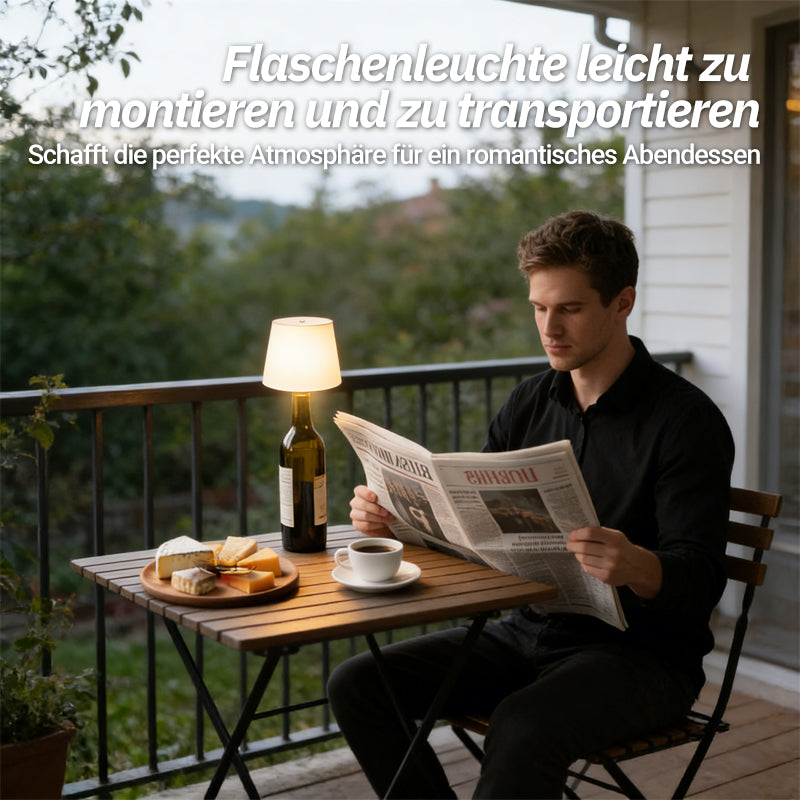 Kabellose Flaschenlampe
