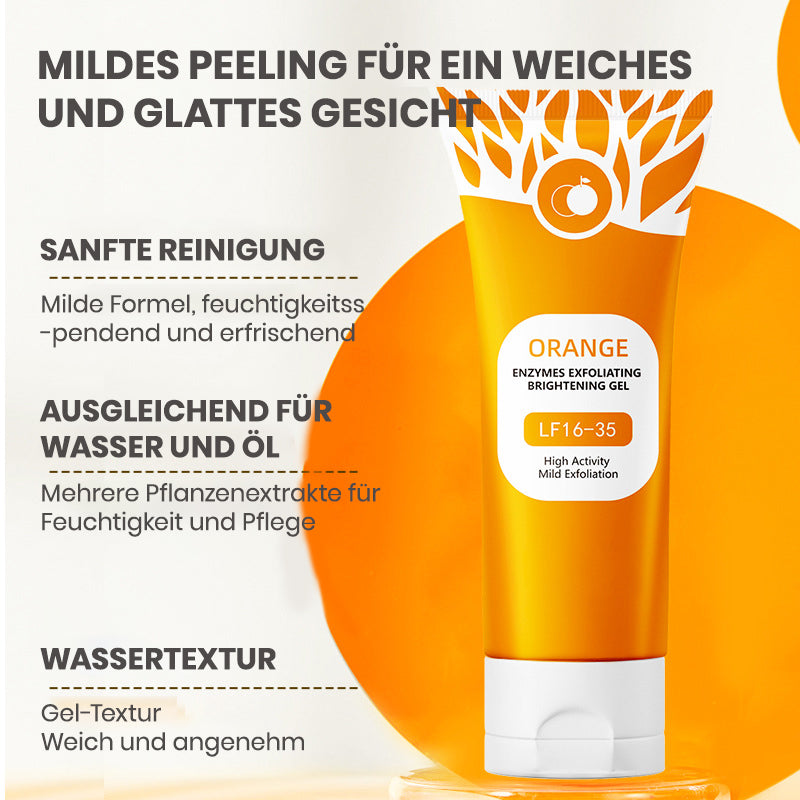 Orangen-Enzym Peeling-Gel 100 g – Gesichtsreiniger & Hautpeeling