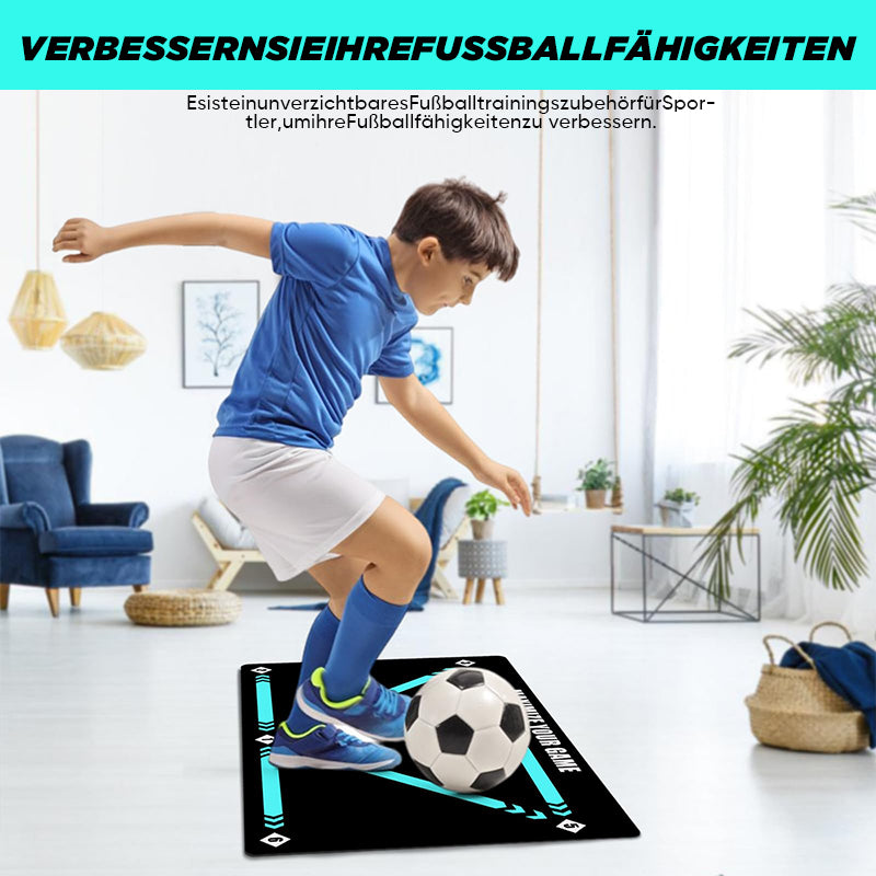 Leise, rutschfeste Fußball-Trainingsmatte für alle Niveaus