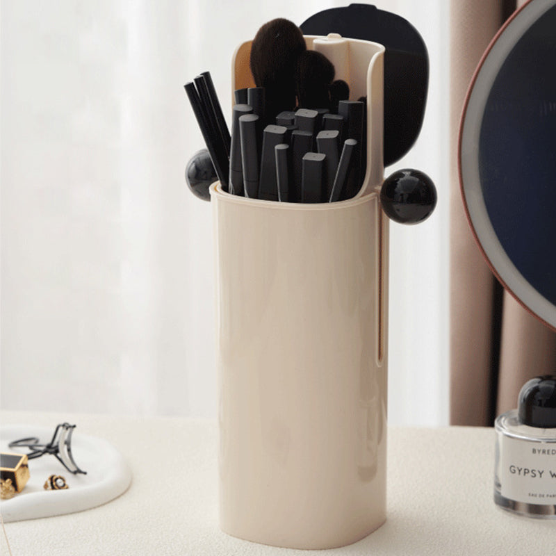 Automatisch anhebbare, staubdichte Aufbewahrungsröhre für Makeup-Pinsel