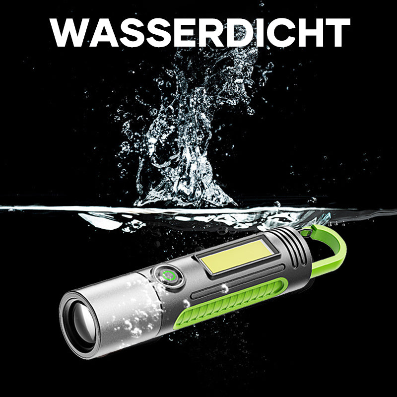 Multifunktionale Outdoor-Taschenlampe für Abenteuer