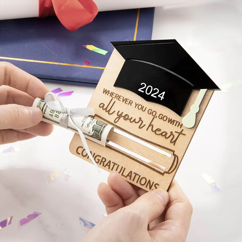 Geldhalter für den Abschluss 2024 (3 Stück)