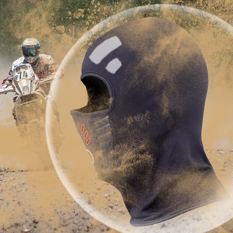 Winterfester, winddichter und wärmender Fleece-Gesichtsmaske für Radfahren und Outdoor-Sportarten