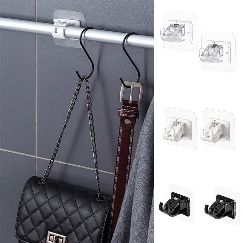 2er-Pack Gardinenstangenhaken