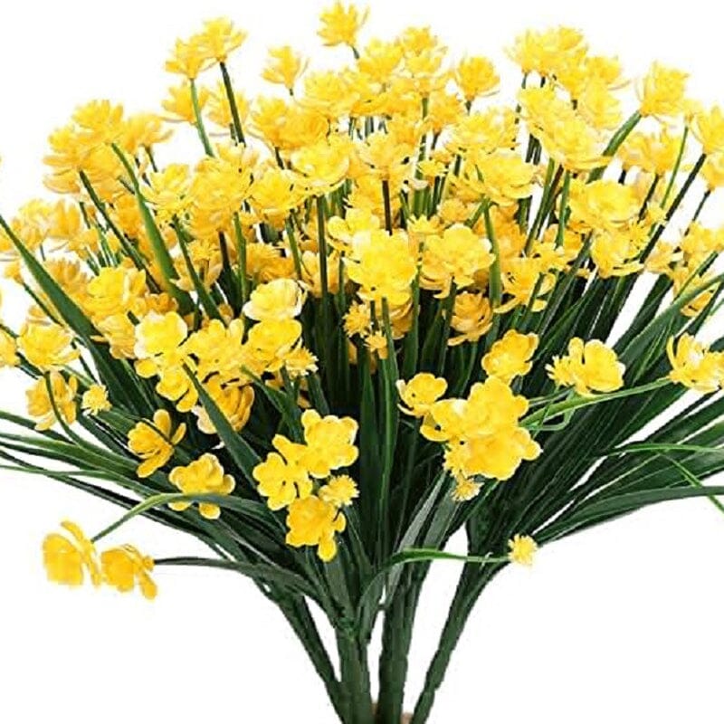 Udendørs kunstige blomster (2 bundter)