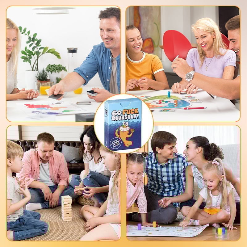 Verpiss D*** – Go Fish Party-Kartenspiel für Erwachsene (ab 18 Jahren)