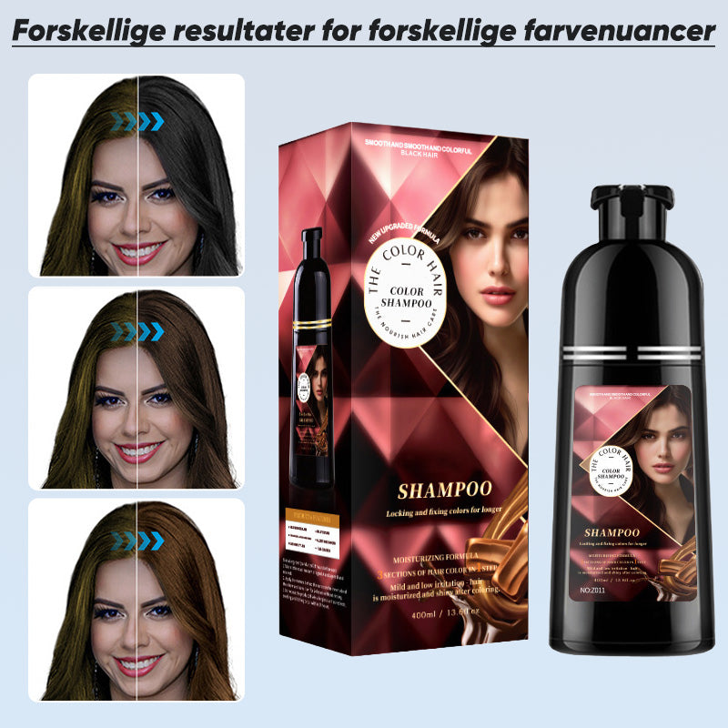 Hårfarve shampoo