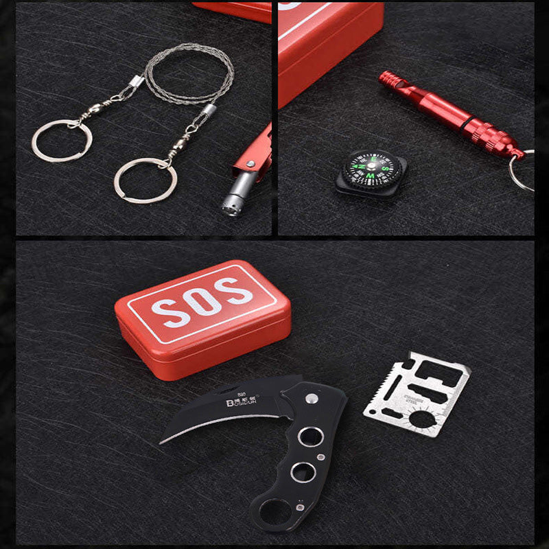 SOS-Überlebensbox für den Außenbereich