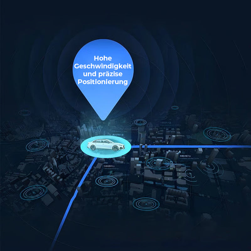 Autoladegerät mit GPS-Ortungsgerät und Tracker