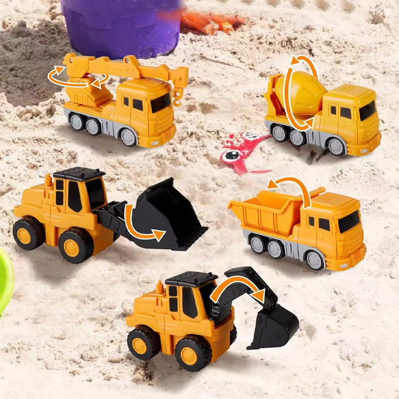 Magnetisches Transform-Engineering-Auto-Zusammenbauspielzeug